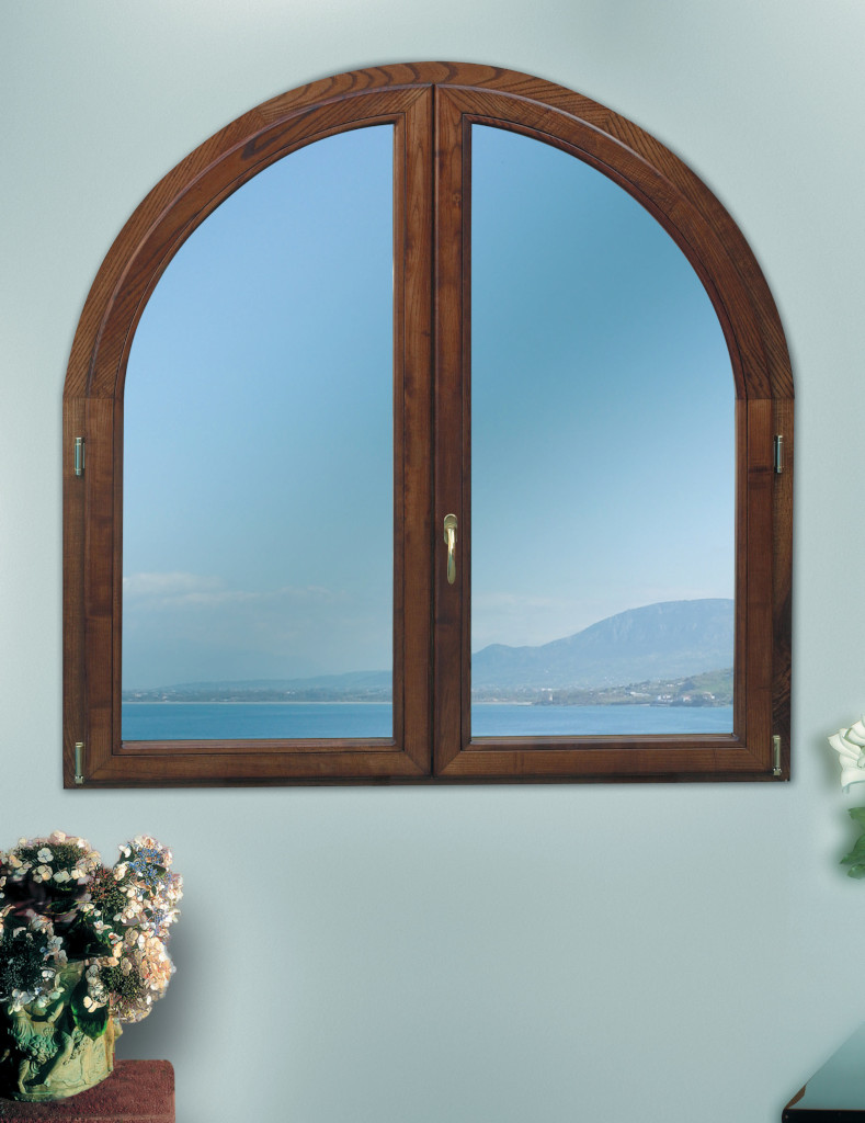 Finestra in legno e alluminio Solarium Solarco