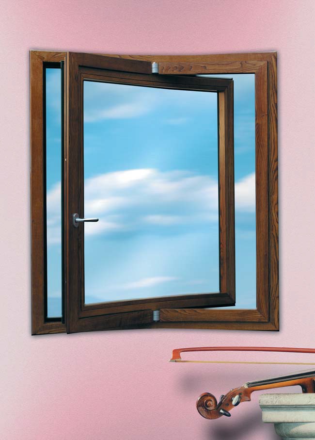 Finestre in legno Solarium Solarbilico