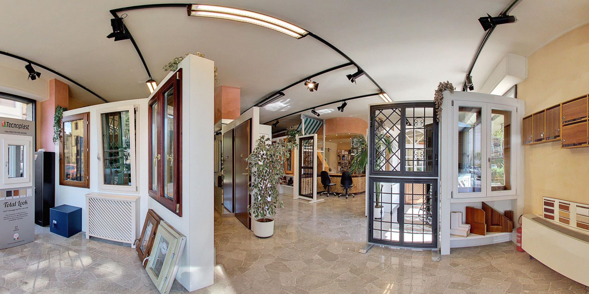 Panoramica showroom