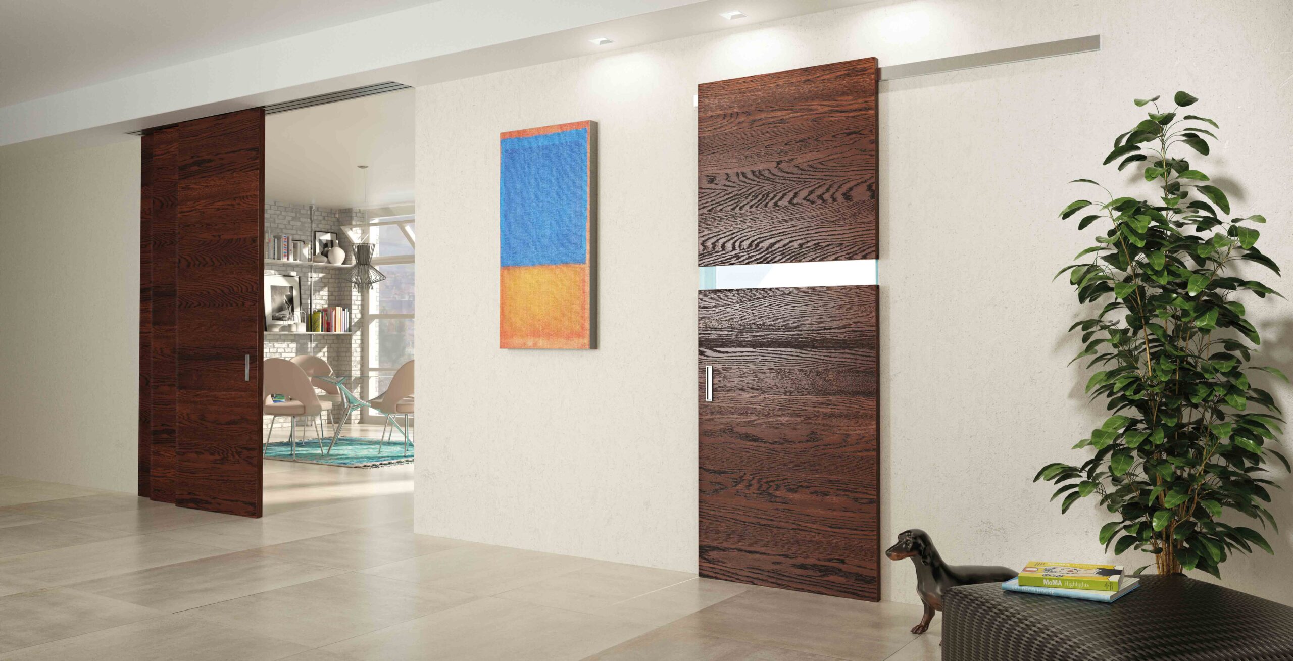 Porte scorrevoli esterne Flessya