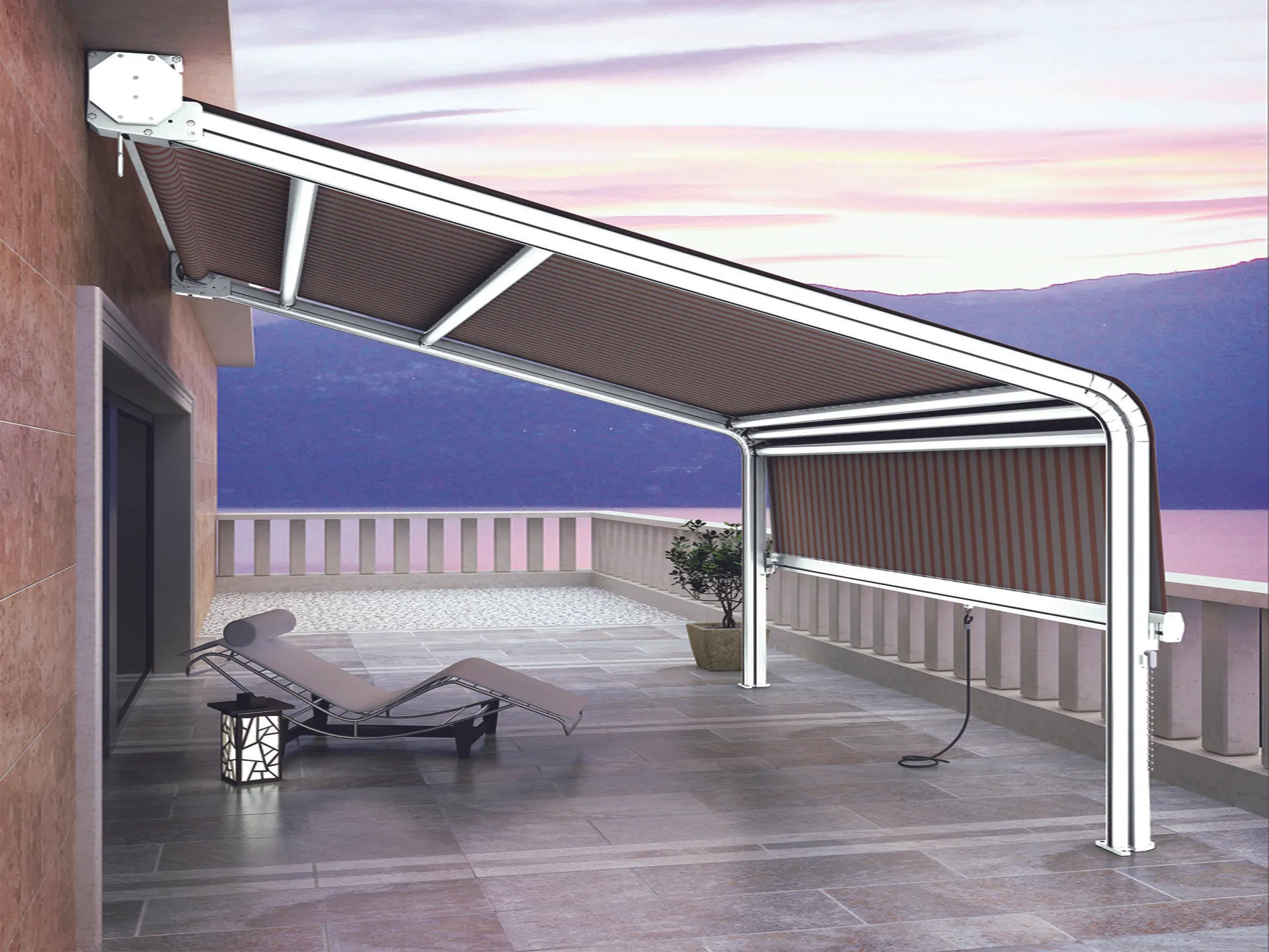 Tenda da sole a capanno Nova Gengal T12