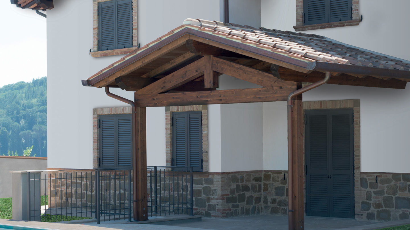 Persiane blindate Ecomet ECO verde grinz