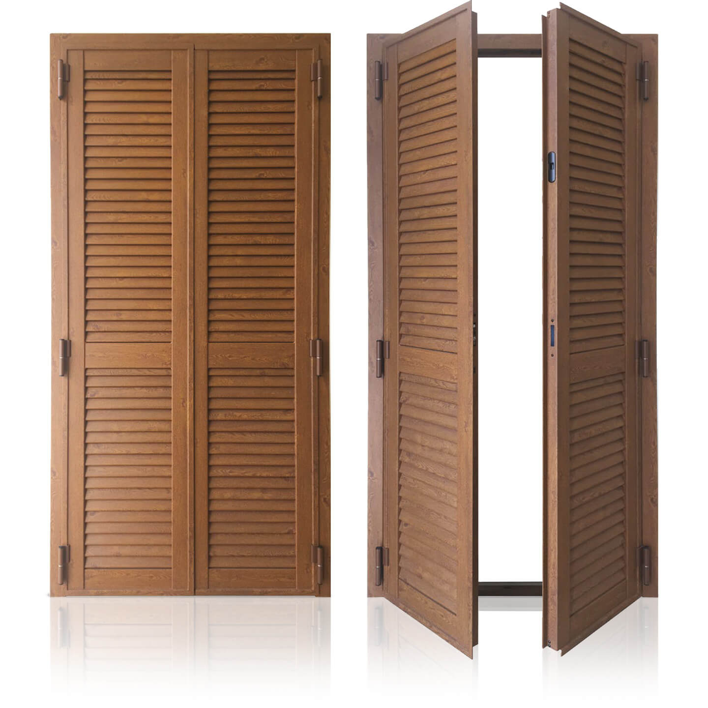 Persiane di sicurezza Ecomet ECO effetto legno